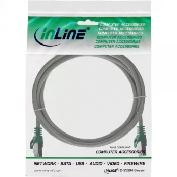 InLine Crossover PC to PC komutacinis kabelis SF/UTP Cat.5e pilkas 1m