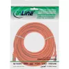 InLine komutacinis kabelis S/FTP PiMF Cat.6 250MHz PVC vario oranžinis 15m