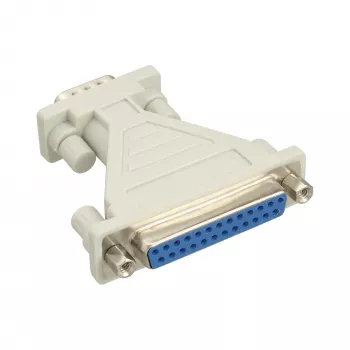 InLine Serial AT-Adapter 25 kontaktų lizdas / 9 kontaktų Sub-D kištukas