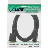InLine DVI-D laidas, Premium, 24+1 M/M, Dual Link, auksuotas, 3m