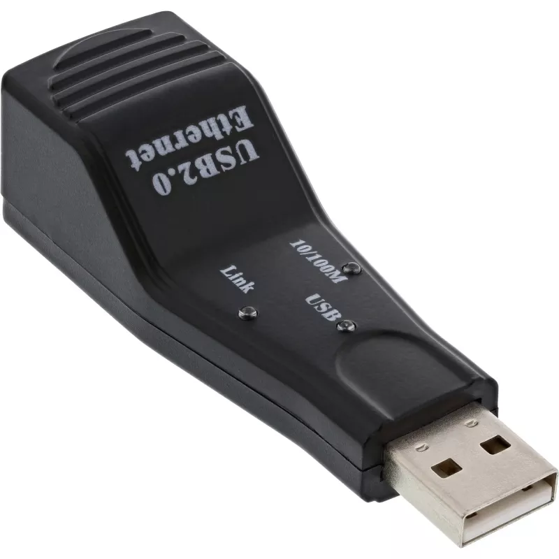 InLine USB 2.0 tinklo adapteris 10 / 100 MBit