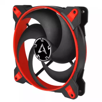 ARCTIC BioniX P140 (raudona) – Slėgiui optimizuotas 140 mm žaidimų ventiliatorius su PWM PST
