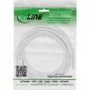 InLine DC ilginamasis laidas, DC kištukas/lizdas 3,5x1,35 mm, AWG 18, baltas 3 m