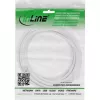 InLine DC ilginimo laidas, DC kištukas/lizdas 5,5x2,5 mm, AWG 18, baltas 5 m