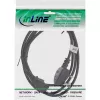 InLine maitinimo kabelis England kištukas / 3 kontaktų IEC C13 kištukas 3 m 250 V 13 A