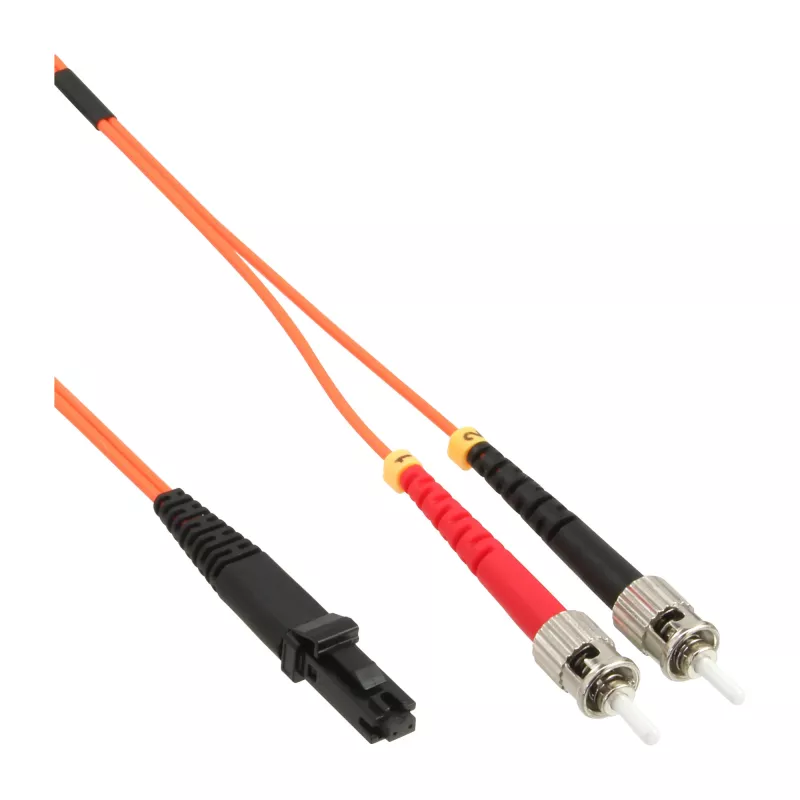 InLine šviesolaidinis dvipusis kabelis MTRJ/ST 50/125µm OM2 2m