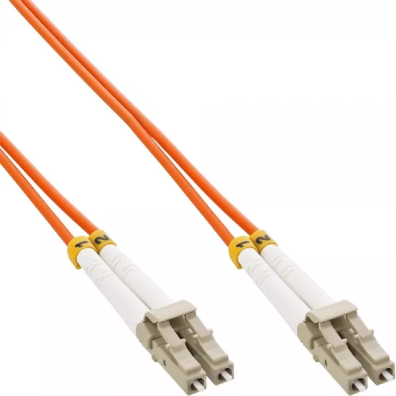 InLine dvipusis šviesolaidinis kabelis LC/LC 50/125µm OM2 3m