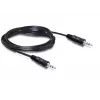 Garso laidas DeLOCK 84001 2,5 m 3,5 mm juodas