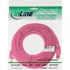 InLine komutacinis kabelis S/FTP PiMF Cat.6 250MHz PVC varis rožinis 20m