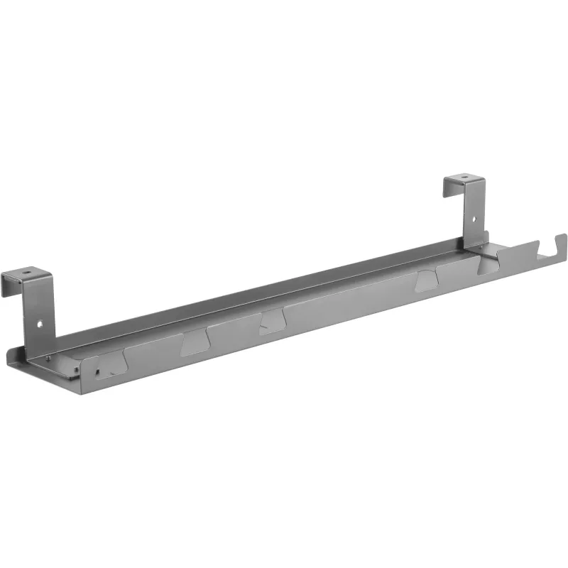 Kabelių vedimo lentyna tvirtinimui po stalu InLine 131×590×74 mm pilka