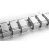 Kabelių lovelis InLine aukščio reguliavimo stalams, 4 kameros, pilkas, 68×36×42 mm