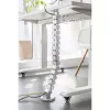 Kabelių lovelis InLine aukščio reguliavimo stalams, 4 kameros, pilkas, 68×36×42 mm