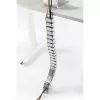 Kabelių lovelis InLine aukščio reguliavimo stalams, 4 kameros, pilkas, 68×36×42 mm