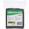 Kabelių kanalas InLine medžiaginis vamzdis su užsegimu 1 m × 25 mm, juodas