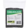Kabelių apsauginė įvorė InLine 59993A — medžiaginė žarna su kabliukų-kilpų užsegimu, 1 m × 25 mm, juoda