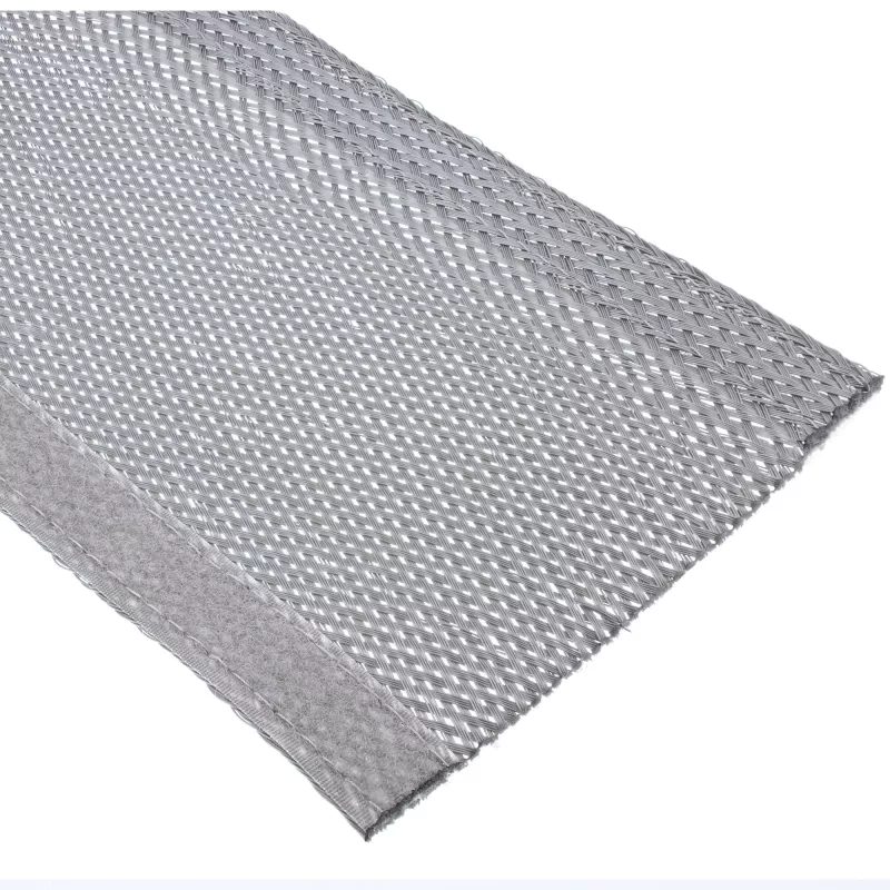 InLine kabelių vamzdelis, medžiaginis vamzdis su užtrauktuku, 1m x 25mm, pilkas