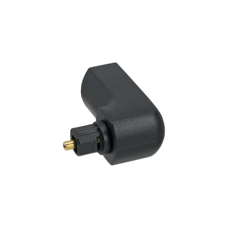 InLine optinis garso adapteris Toslink vyriškas / moteriškas 90° kampuotas