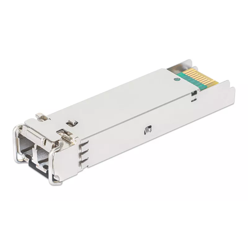 Intellinet siųstuvo-imtuvo modulis, optinis, Gigabit, Fiber SFP Mini-GBIC, 1000Base-SX, LC, 550 m, 850 nm