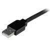 StarTech.com 5m USB 2.0 aktyvus ilginimo laidas - V/M, 5 m, USB A, USB A, USB 2.0, Kištukas/Lizdas, Juoda