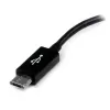 StarTech.com 5in Micro USB į USB OTG Host Adapteris V/M, 0,127 m, Micro-USB B, USB A, USB 2.0, 0,48 Gbit/s, juodas