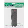 InLine maitinimo lizdų blokas 6 lizdų šveicariško tipo su maitinimo jungikliu, juodas, 1,5 m