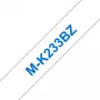 Etikečių juosta Brother MK233 12 mm mėlyna / balta