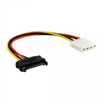 SATA maitinimo adapterio kabelis 15 kontaktų lizdas / 4 kontaktų kištukas 0,30 m InLine 29669A