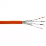 InLine instaliacinis kabelis Cat.7a, S/FTP (PiMF) 4x2x0.58 AWG23 1200MHz B2ca 100m