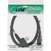 Maitinimo kabelis InLine 16652H Izraelio tipo H 3 kontaktų IEC C13 kištukas 1,8 m