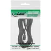 InLine garso kabelis 2,5 mm stereofoninis, kištukas / kištukas, 5 m