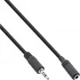 „InLine“ garso adapterio laidas 4 kontaktų 2,5 mm kištukas / 4 kontaktų 3,5 mm lizdas 1 m