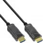 InLine HDMI AOC laidas, itin didelės spartos HDMI laidas, 8K4K, juodas, 40 m