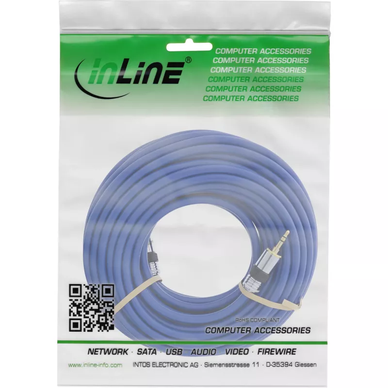 InLine Premium garso laidas 3,5 mm stereofoninis vyriškas / vyriškas 5 m
