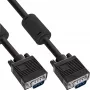 S-VGA laidas 15HD kištukas / kištukas juodas 0,3 m InLine 17803B