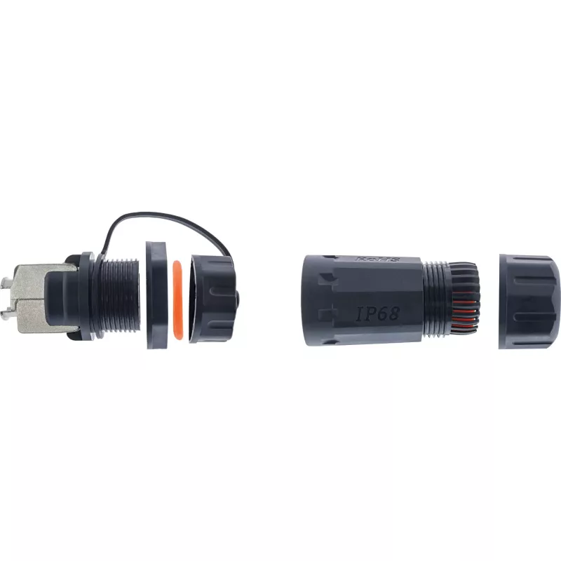 InLine Cat.6A movos komplektas, atsparus vandeniui IP68, 2x RJ45 F/F, 1:1