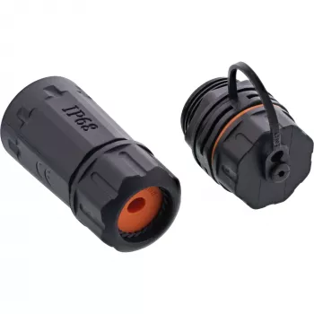 InLine Cat.6A mova, atsparus vandeniui IP68, 2x RJ45 F/F, 1:1