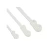 Kabelių raiščiai InLine montuojama galvute 200 mm × 4,8 mm, nailonas, tempiamasis stipris 215,7 N, 100 vnt.