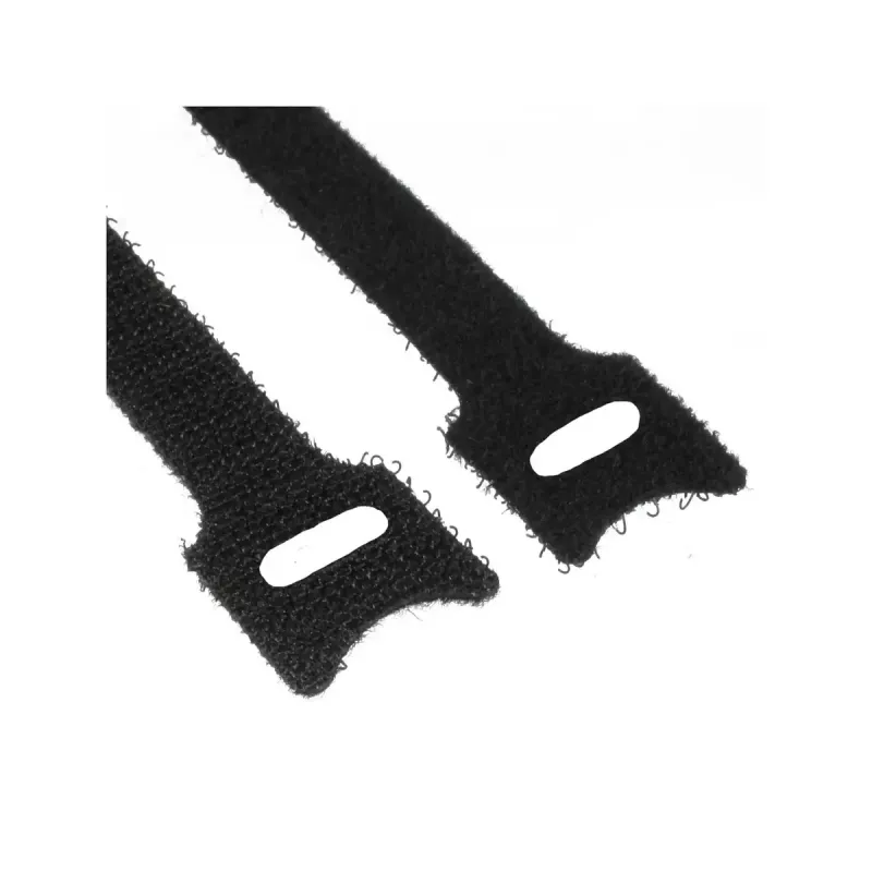 InLine kabelių juostelės dirželiai kabliukas-kilpa tvirtinimo juosta 180x12mm 10 vnt. juoda