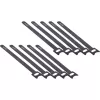 InLine kabelių juostelės dirželiai kabliukas-kilpa tvirtinimo juosta 180x12mm 10 vnt. juoda