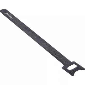 InLine kabelių juostelės dirželiai kabliukas-kilpa tvirtinimo juosta 180x12mm 10 vnt. juoda