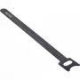 InLine kabelių juostelės dirželiai kabliukas-kilpa tvirtinimo juosta 180x12mm 10 vnt. juoda