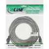 InLine komutacinis kabelis SF/UTP Cat.5e transparent 7.5m, 7.5 m, Cat5e, SF/UTP (S-FTP), RJ-45, RJ-45, Transparent