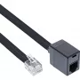 InLine modulinis laidas RJ12 6P6C kištukas / lizdas 2 m