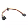 InLine Internal Power kabelis 1x 4pin Molex / 2x SATA Power 0.30m