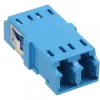 Skaidulinis optinis adapteris Duplex LC/LC SM keraminė įvorė mėlynas InLine 89989D