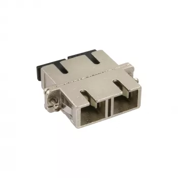 InLine šviesolaidinis metalinis adapteris, dvipusis SC/SC MM keraminė įvorė su flanšu