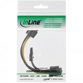 InLine vidinis maitinimo adapteris 6 kontaktų / 8 kontaktų, skirtas PCIe PCI-Express vaizdo plokštėms