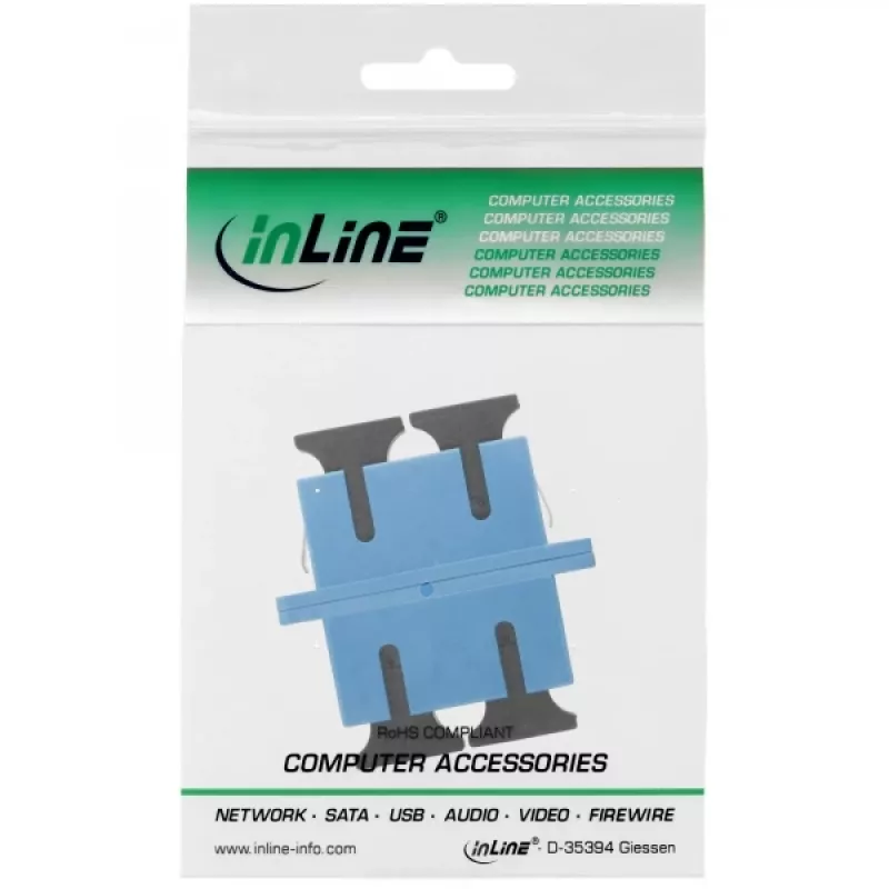 Skaidulinis optinis adapteris Duplex SC/SC InLine 89992S