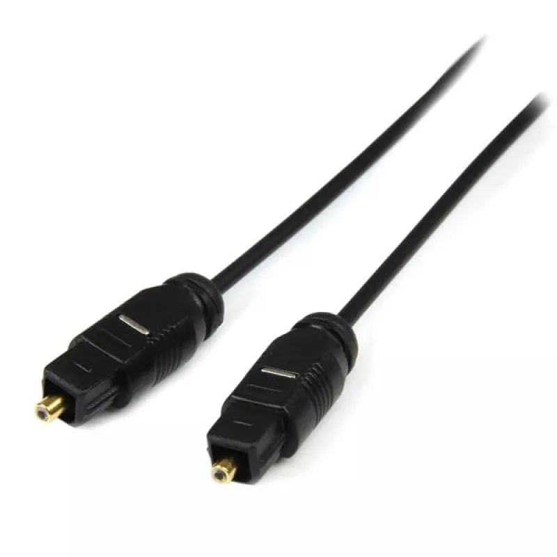 StarTech.com 15 pėdų plonas Toslink skaitmeninis optinis SPDIF garso kabelis