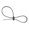 Kabelių raiščiai InLine montuojami dvigalviai 300 mm x 4,8 mm, nailonas, juodi, 100 vnt.